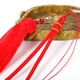 Hand-woven car hanging accessories, tassel handles, ropes, tassels, gourds, matching lanyards, tassels, red Chinese knot, pineapple knot, red