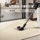 Entry door floor mat cream style entrance foot mat dirt-resistant pvc leather free washable and anti-slip door carpet Musan A15925 120*160cm [No damage after long-term stepping, thick and durable]