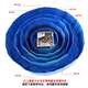 Ferret Fragrance Pet Foldable Bathtub Extra Large Bathtub Medicinal Bath Bath Supplies Dog Swimming Pool SPA Artifact Blue Thickened Diameter 100*Height 30 Drainage Side Side 70Jin Jin is equal to 0.5kg