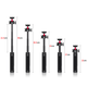 YouBasket [Ulanzi] MT-16 Cold Boot Stativ Mini Tragbarer Selfie-Stick Ball Gimbal Extension Pole Live Travel Photography Vlog Kamera Mobiltelefon Universal MT-16 Cold Boot Tripod [Black]