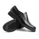 Belle black formal leather shoes men's cowhide business slip-on wedding shoes B3GK7CM1 black 39 (245mm)