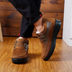 Hongxingxiang Old Beijing Clate Shoes Мужская хлопчатобумажная обувь зимние шерстяные туфли мужская обувь теплые плюс бархатные повседневные туфли против скольжения среднего возраста и пожилые туфли для папы 9910 мужская черная шерсть плюс бархат 38