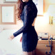 New sexy backless nightclub dress, lace slim-fitting hip dress, women's sexy sexy underwear tight one-piece hip-hugging short skirt, backless uniform temptation suit black + stockings, M size suitable for 106-115 Jin [Jin equals 0.5 kg]