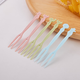 Macaron household commercial fruit fork love cartoon disposable plastic fruit fork 50 pieces