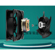 Yichen Custom Mated Platform Quasi-DC 12v24v AC 220V reiner Kupferschrank-Kühlungslüfter Elektrometerkabinenverteilungsbox Industrial Axial Flow 12v12038d1 reines Kupferlüfter