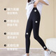 KJ Coffee Color No Embarrassment Shark Pants Women's Spring and Autumn Outer Wear Matte Tummy Control Leggings High Waist Large Size Yoga Pants Black 2XL (Recommended 145-160Jin Jin is equal to 0.5kg)