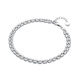 Heye Jewelry Pt950 Platinum Diamond Double Layer Bracelet Women's Shiny Real Gold Women's Platinum Bracelet Heart Card Adjustment Platinum White Gold Pt950 Bracelet Large Size 6.70g Length 16cm plus 2cm tail chain