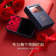 Mansheng Sun and Moon Couple Rings, a pair of live rings for men and women, practical Valentine's Day gifts for girlfriends and wives, a pair of couples, exquisite gift boxes for birthdays