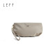 Leif clutch bag Yunduo coin wallet large capacity mobile phone bag simple fashion daily casual bag women's bag milk tea apricot - can be placed on iPhone14
