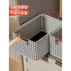 Miaopule 2024 new houndstooth storage box for clothing storage dormitory houndstooth wardrobe steel frame storage box pants 26.L large size-5 pieces save 6.5 thick steel steel frame. Upgraded model/large capacity storage box