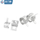 Guwankidacro Elastic Clamp Stahlgürtel Hoop Federstahl Klemme Wasserrohröl Hoop 65 Manganstahl Klemme Q673 Rohrklemme M32X12X1.5 [5 Stücke]