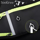 SooGree sports running mobile phone waist bag for men and women outdoor multi-functional large-capacity storage bag waterproof adjustable belt equipment
