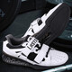 Jingpai professional squat shoes, men's weightlifting shoes, deadlift shoes, women's gym professional training flat-soled competition shoes, white/black, professional squat and deadlift models 42