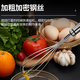 Mengyier egg beater manual stainless steel mixer egg mini egg whipping cream stirrer 35cm stainless steel egg beater