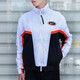 耐克（NIKE）新款外套男装夏季时尚复古大Logo运动服休闲连帽针织开衫夹克AR30 AV9756-100梭织防风立领  S