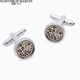 North Martin Changle Weiyang Cufflinks Men's French Shirt Shirt Cuffs Cuffs Cuffs Cuffs Silver Wedding Birthday Gift
