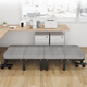OKeefe folding sheet single nap bed office nap bed camp bed hospital accompanying bed 90cm latex sponge bed