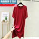 Mielanat 2023 Champe de nuit Mengown Men's Nightgown Ice Silk Summer FOLD LOBE plus taille mince vert foncé xl 140-180jin [Jin est égal à 0,5 kg]