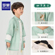 
Romon children's Hanfu boys' new Chinese style Tang suit Chinese style ancient costume set performance costume green 120