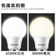 Philips (PHILIPS) LED light bulb energy-saving light bulb high-power lighting bulb screw E27 light bulb 5W white light 6500K