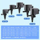 Sobosobo Songbao Fischtank Tauchpumpe Drei-in-ein-Eins-Pumpe Sauerstoffverstärkungspumpe kleine Haushaltspumpe WP-3880 (35W)