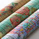 
French DMC Duomei Embroidery Cross Stitch Set DIY Handmade Embroidery Creative Embroidery Cartoon Nostalgia 12242 Nostalgia 12 Zodiac Libra 14CT Two-strand linen color non-printed cloth