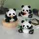 Chaolechuang Tendencia nacional Flower Panda Modelo Bloque de construcción Asamblea de niños Adultos Niños para niños Panda 3 formas de jugar 983 piezas + almohadillas auxiliares