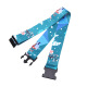 Travel trolley suitcase luggage packing strap suitcase checked strap thickened wear-resistant one-word packing strap suitcase strap fixed strap business trip abroad train airplane travel supplies blue