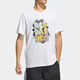 
Adidas NEO short-sleeved men's women's summer fitness couple's sportswear breathable casual round neck T-shirt IP3885 IP3884 white 2XL Recommended 195-215Jin [Jin equals 0.5 kg]