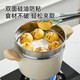 COOKER KING steamer paper steamed buns steamed buns mat food grade household steamer cloth oil paper mat paper non-stick disposable diameter 20cm 110 pieces