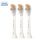 飞利浦（PHILIPS）电动牙刷头 牙刷替换头适配HX9996 HX9997 HX9954 HX9924 HX9903 HX9901 钻石9系AI系列 3支 三合一刷头HX9093/67