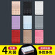 Underwear buckle accessories, bra extension buckle, elastic three-row extension buckle, buckle back buckle, connecting buckle, bra adjustment buckle, extension hook buckle, three rows of elasticity, skin*4 pieces