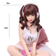 Tuocong physical doll full-body silicone inflatable doll simulation beauty model figure can be inserted and customized 100CM physical doll + skeleton + jelly chest + self-lubricating + vocal heating Order Free upgrade + jelly chest + stand + mouth suck + self-running