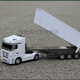 Tongjieyou Scania Fernbedienungstanschlepplastwagen Super große Mercedes-Benz Transport Truck 2.4g Fernbedienungssteuerkipper Ladekinderlaste Red Müllkippe (kann geladen werden, kann eingeschaltet werden) verbessert Version 2500 Ma (Spiel für 1 ~ 2 Stunden