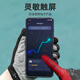 洛克兄弟（ROCKBROS） 半指骑行手套夏季短指手套透气自行车减震男女户外运动通用款 透气蛛网款 灰色 半指 L