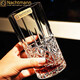 NACHTMANN German imported crystal glass whiskey cup, foreign wine cup, household beer cup, juice milk water cup, Nachman Diamond Cup 345ML single price