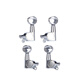 Folk guitar buttons Classical ukulele winder half-enclosed guitar button tuned and twisted accurate knob accessories Classical guitar buttons set [Give tools]