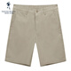 Tanzen mit dem Wolf [Ice Seidenstoff] Sommerkühle, atmungsaktive, vielseitige, glatte und hautfreundliche Gelegenheitsshorts für Männer 701 Khaki 30