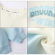 Yoyo One (Yoyo One) Girls Anzugsanzug Frühlings- und Herbst -Kinder -neue Herbstkleidung modische Sweatshirt Frühling und Herbst große Kinder Jeans 12 Jahre alt 4882 White + 13131 Blau [Frühlings- und Herbststil] 150