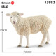 可美乐德国思乐Schleich s仿真动物模型农场系列家禽家畜小动物母鸡公农 绵羊13882