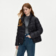 
Fan Silan short thin down jacket for women in autumn and winter 2024 new simple and fashionable quilted jacket 14099 coconut milk white XS