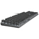 
Logitech K845 mechanical keyboard backlit wired keyboard machinery office keyboard gaming e-sports computer keyboard DIY keycaps replaceable Qinghong tea shaft keyboard full size Panda roll joint model-red shaft
