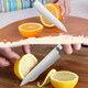 Shibazi Fruit Knife Kitchen Household Multifunctional Knife Portable Stainless Steel Small Melon and Fruit Knife All-Steel Fruit Knife Fruit Knife