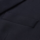 Qipai Wool Suit Men's Suit Spring and Summer New Style Wool Business Suit Dress 1080 127C7108C-Navy 46 (170)