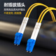 Nokoxin Telecommunications Grade ModE-Mode double core à fibre optique Fibre de queue LC-LC Connecteur UPC Room Salle Fiber Optic Cable LC-LC MODE DOUBLE-CORE 5 METTRES
