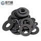 GUWANJI Grade 8.8 Black Flat Washer Circular Washer Increased Gasket Metal Washer Washer Thickened Flat Washer National Standard M16*30*3 (10 pieces)