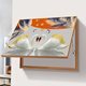 Jingpai Electric Meter Box Decoration Painting without Punching Hydraulic Up-Rolling Main Switch Strong Electric Box Mural Restaurant Distribution Box Hanging Painting 757-5 45*35 (blocking 35*25) Hydraulic Gold Frame