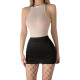 Mystery sexy Dessous sexy Pyjamas Verführungslehrer Uniform Sekretär Leidenschaft Set heißes transparentes Minirock -Sekretäranzug (einschließlich Socken) 9756 Gleicher Größe