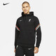 Nike Nike Sweatshirt Liverpool Football Sports décontractés Travel Half Zipper Sweatshirt Pullover Men Da9766-010 M