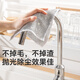 Meiya double-layered steel wire rags 20*20cm 8 pieces kitchen dishwashing and pot-wiping artifact, not easy to get oily and not easy to shed wires